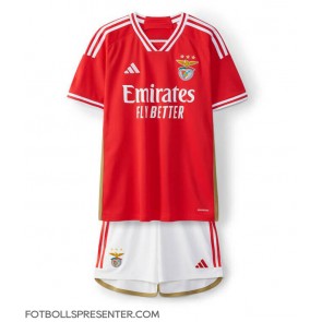 Benfica Hemmatröja Barn 2023-24 Kortärmad (+ korta byxor)